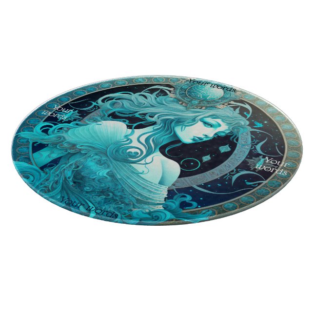 Erstellen Sie Ihr eigenes Celestius Aquarius Altar Schneidebrett (Ecke)