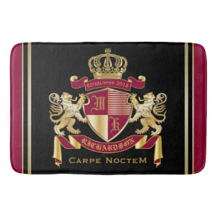 Erstellen Sie Ihr eigenes Coat mit dem Emblem der Badematte