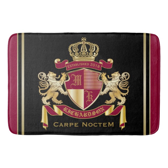 Erstellen Sie Ihr eigenes Coat mit dem Emblem der  Badematte (Vorderseite)
