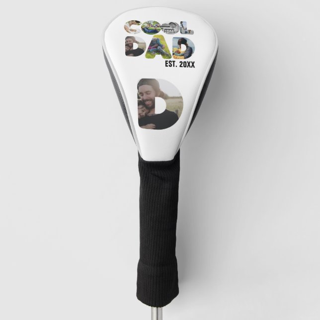 Erstellen Sie Ihr eigenes cooles Papa-7-Buchstaben Golf Headcover (Vorderseite)