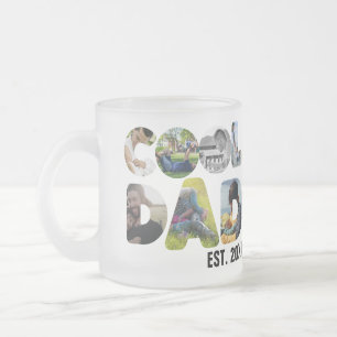 Erstellen Sie Ihr eigenes cooles Papa-7-Buchstaben Mattglastasse