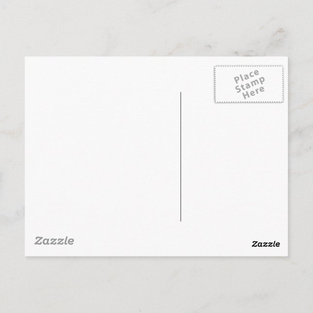 Erstellen Sie Ihr eigenes Design 4.25" x 5.6" Matt Postkarte (Rückseite)