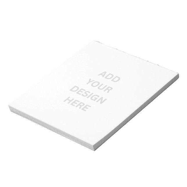 Erstellen Sie Ihr eigenes Design 5.5" x 6" Notepad Notizblock (Rotiert)