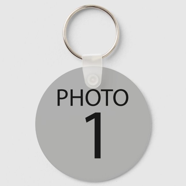 Erstellen Sie Ihr eigenes Design-FOTO Schlüsselanhänger (Vorderseite)