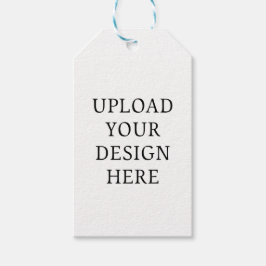 Erstellen Sie Ihr eigenes Design Geschenkanhänger