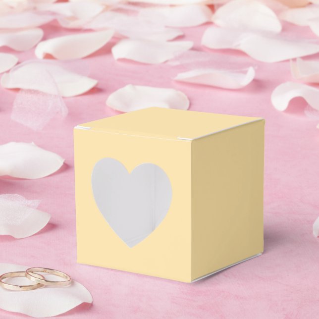 Erstellen Sie Ihr eigenes Design-Herz Cut Out-Vorz Geschenkschachtel (Hochzeit)