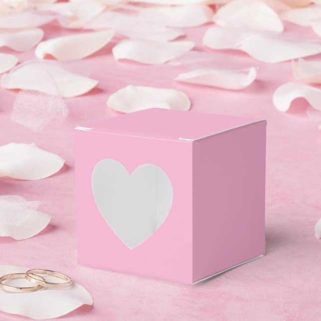 Erstellen Sie Ihr eigenes Design-Herz Cut Out-Vorz Geschenkschachtel (Hochzeit)