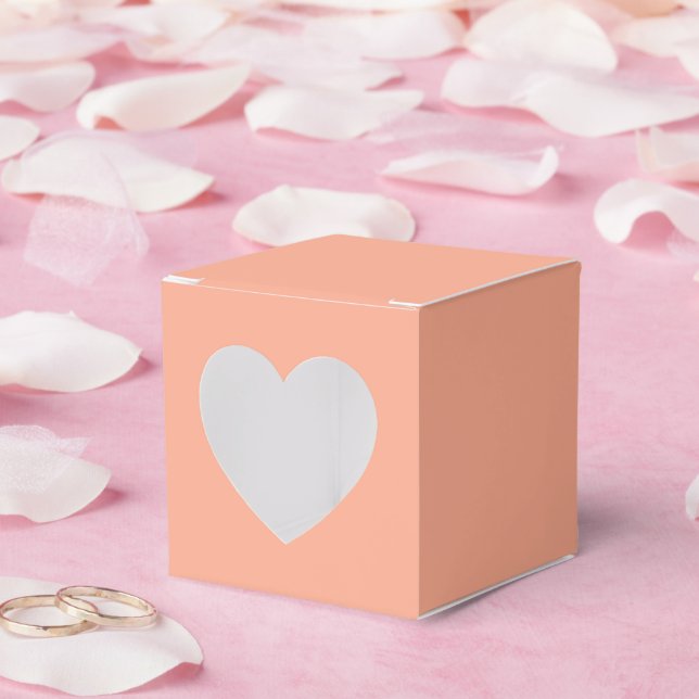 Erstellen Sie Ihr eigenes Design-Herz Cut Out-Vorz Geschenkschachtel (Hochzeit)