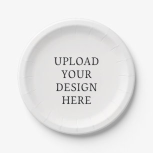 Erstellen Sie Ihr eigenes Design Pappteller