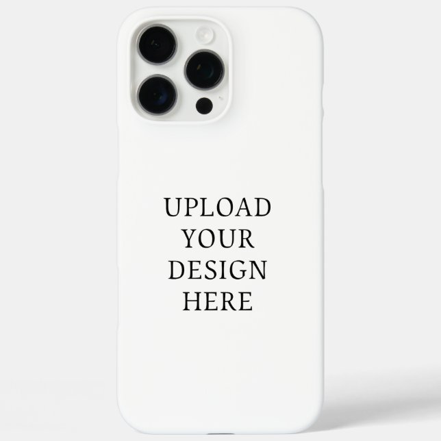Erstellen Sie Ihr eigenes Design Personalized  iPhone 16 Pro Max Hülle (Rückseite)