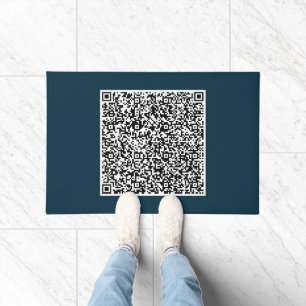 Erstellen Sie Ihr eigenes Design QR-Code-Türmatten Fußmatte
