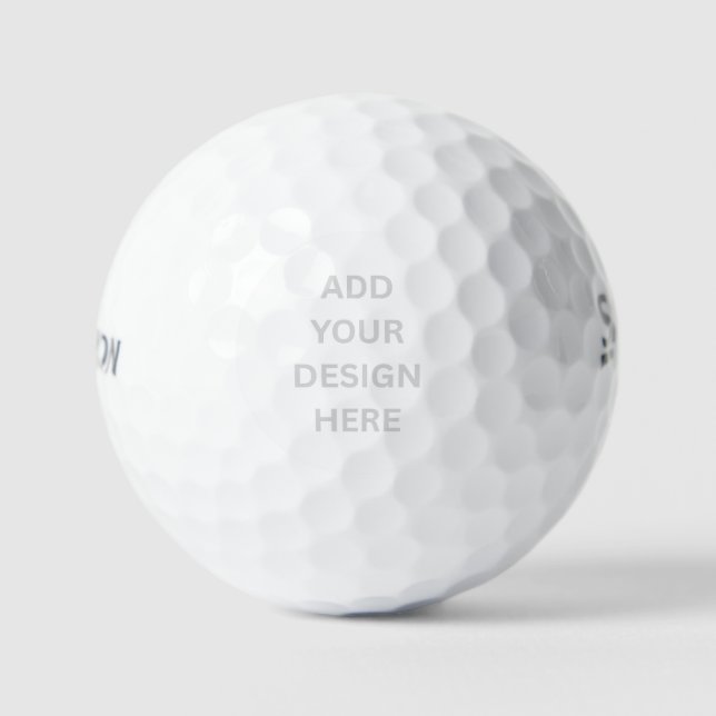 Erstellen Sie Ihr eigenes Design Srixon Soft Feeli Golfball (Vorderseite)