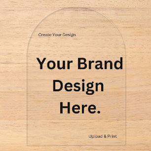 Erstellen Sie Ihr eigenes Design und drucken Sie e Acryleinladungen