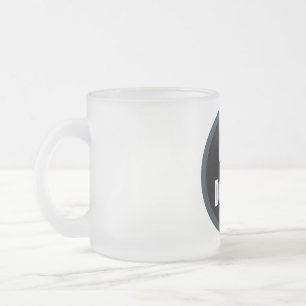 Erstellen Sie Ihr eigenes dunkelgrau-personalisier Mattglastasse