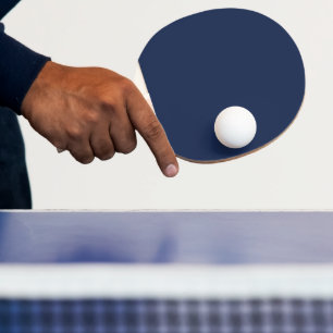 Erstellen Sie Ihr eigenes dunkelgraues Blau person Tischtennis Schläger