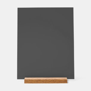 Erstellen Sie Ihr eigenes dunkelgraues individuell Acrylschild