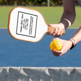 Erstellen Sie Ihr eigenes eigenes Paddel für Pickl Pickleball Schläger