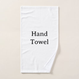 Erstellen Sie Ihr eigenes einfaches benutzerdefini Handtuch