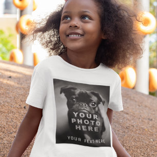 Erstellen Sie Ihr eigenes einfaches einzelnes Foto T-Shirt