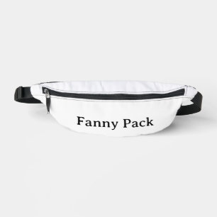 Erstellen Sie Ihr eigenes einfaches individuelles  Bauchtasche