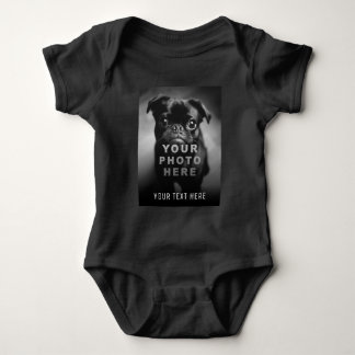 Erstellen Sie Ihr eigenes einfaches Single-Foto un Baby Strampler
