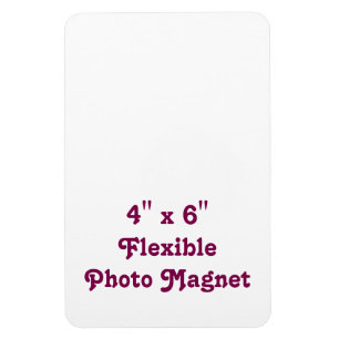 Erstellen Sie Ihr eigenes einzigartiges 10 cm x 15 Magnet