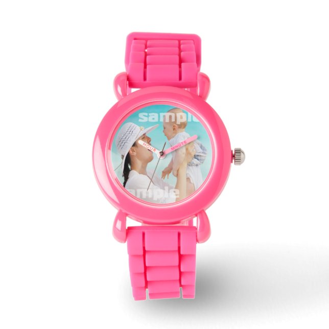 Erstellen Sie Ihr eigenes einzigartiges Personalis Armbanduhr (Vorderseite)