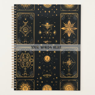 Erstellen Sie Ihr eigenes elegantes Gold Mystical Planer