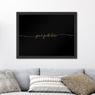 Erstellen Sie Ihr eigenes elegantes Minimalistisch Poster