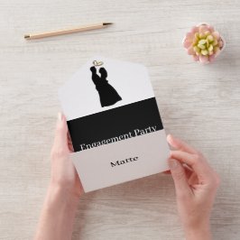 Erstellen Sie Ihr eigenes Engagement Party UAWG Wh All In One Einladung