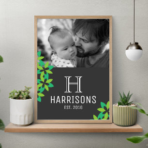 Erstellen Sie Ihr eigenes erstes Vatertag-Foto Poster
