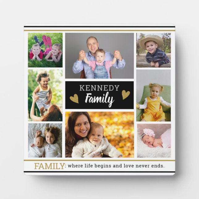 Erstellen Sie Ihr eigenes Familienangebot 8 FotoCo Fotoplatte (Vorderseite)