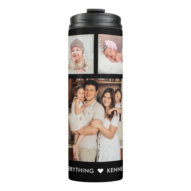 Erstellen Sie Ihr eigenes Familienangebot 9 FotoCo Thermosbecher (Vorderseite)