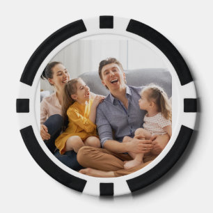 Erstellen Sie Ihr eigenes Familienfoto - Benutzerd Pokerchips