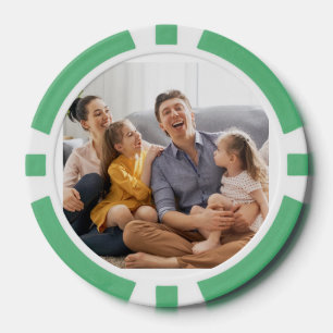 Erstellen Sie Ihr eigenes Familienfoto - Benutzerd Pokerchips