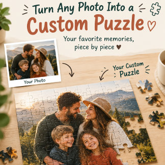 Erstellen Sie Ihr eigenes Familienfoto-Puzzle