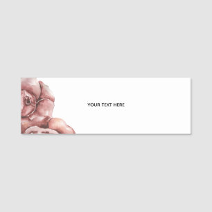Erstellen Sie Ihr eigenes Florales Namensschild