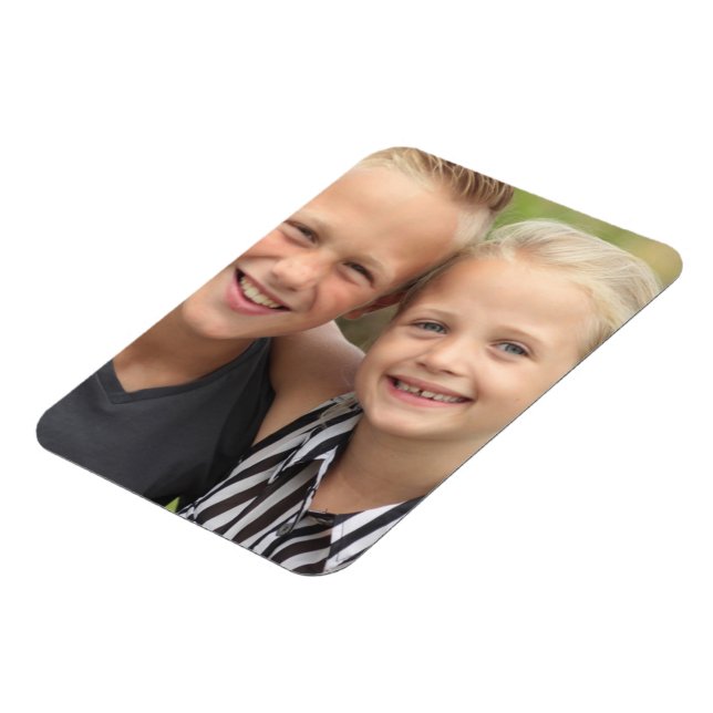 Erstellen Sie Ihr eigenes Foto 3" x 4" Flexibles F Magnet (Linke Seite)