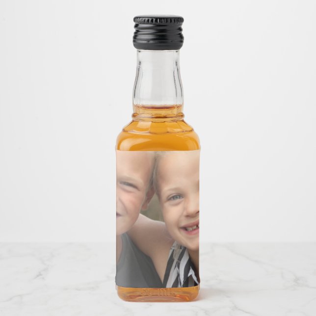 Erstellen Sie Ihr eigenes Foto Alkoholflaschenetikett (Vorderseite)