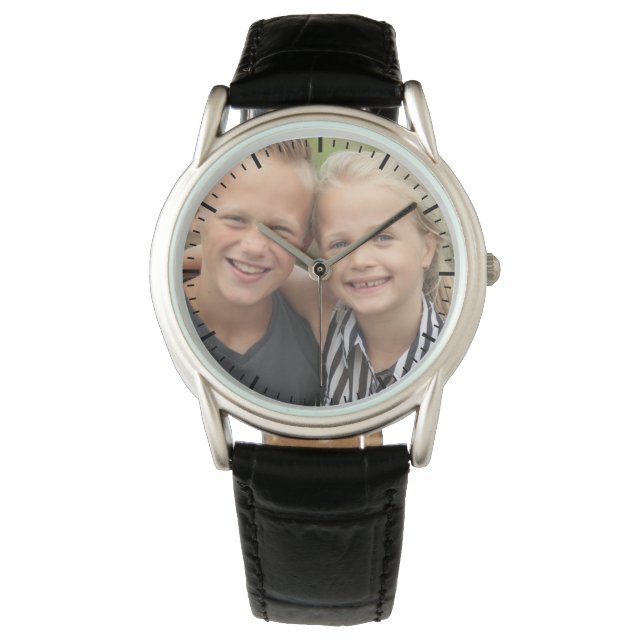 Erstellen Sie Ihr eigenes Foto Armbanduhr (Vorderseite)