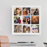 Erstellen Sie Ihr eigenes Foto Collage Poster mit<br><div class="desc">Erstellen Sie Ihr eigenes 9-Quadrat-Foto-Collage-Poster mit dieser personalisierten Bildvorlage,  es ist so einfach,  mit Ihren eigenen Erinnerungen zu ersetzen!</div>