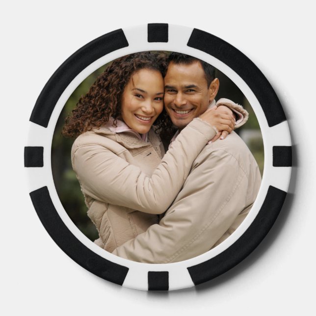 Erstellen Sie Ihr eigenes Foto Custom Pic Pokerchips (Vorderseite)