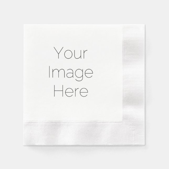 Erstellen Sie Ihr eigenes Foto einfache, benutzerd Serviette (Vorderseite)