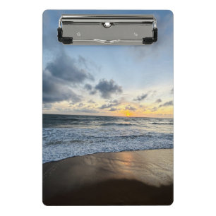 Erstellen Sie Ihr eigenes Foto Einfaches Sonnenauf Mini Klemmbrett
