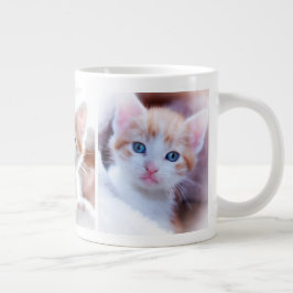 Erstellen Sie Ihr eigenes Foto für drei Haustiere Jumbo-Tasse