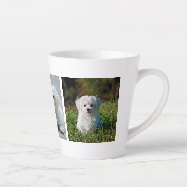 Erstellen Sie Ihr eigenes Foto für Familienhunde Milchtasse (Rechts)
