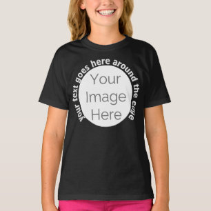 Erstellen Sie Ihr eigenes Foto für Kindermädchen T-Shirt