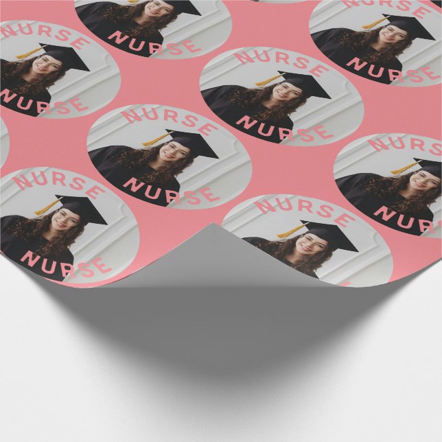 erstellen Sie Ihr eigenes Foto für personalisierte Geschenkpapier (Ecke)