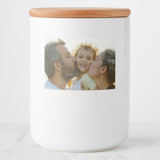 Erstellen Sie Ihr eigenes Foto individuell DIY Lebensmitteletikett