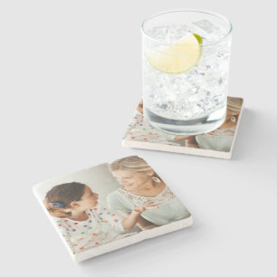 Erstellen Sie Ihr eigenes Foto individuell DIY Steinuntersetzer